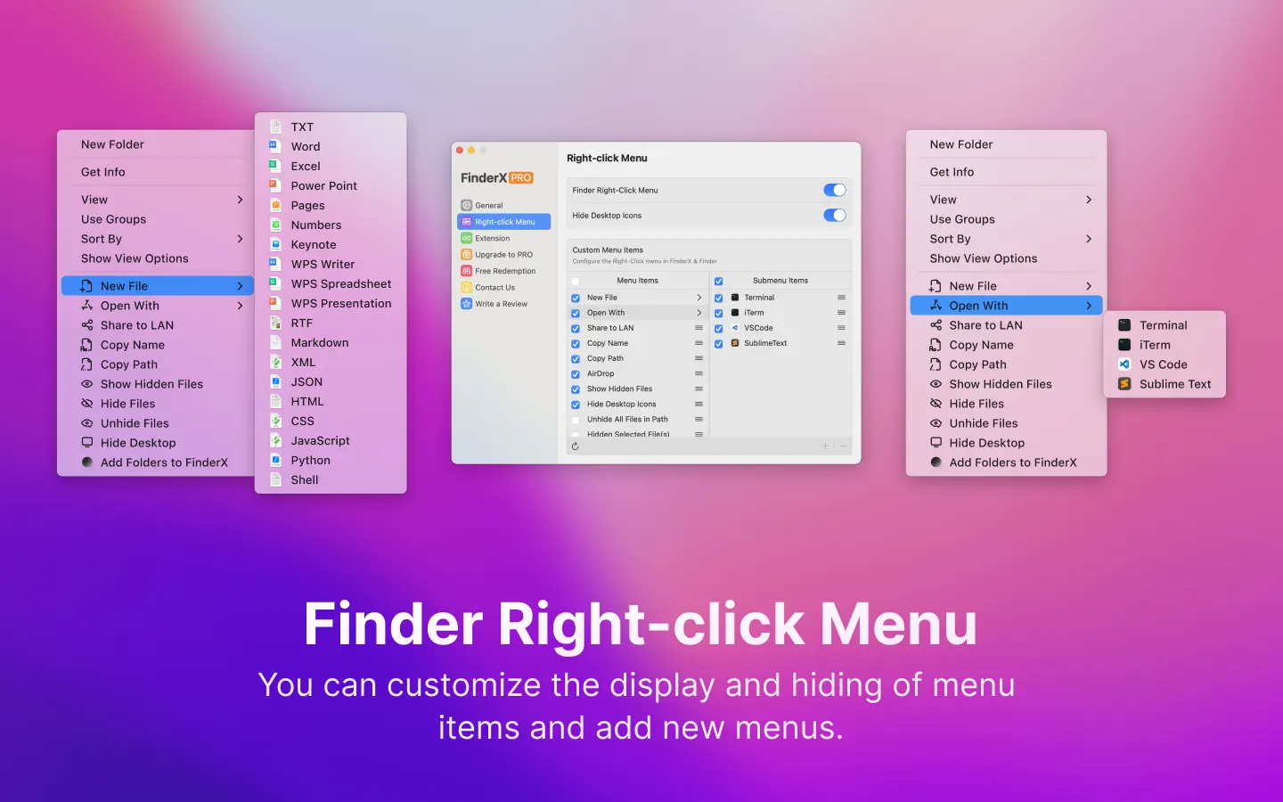Finder 右鍵選單增強
